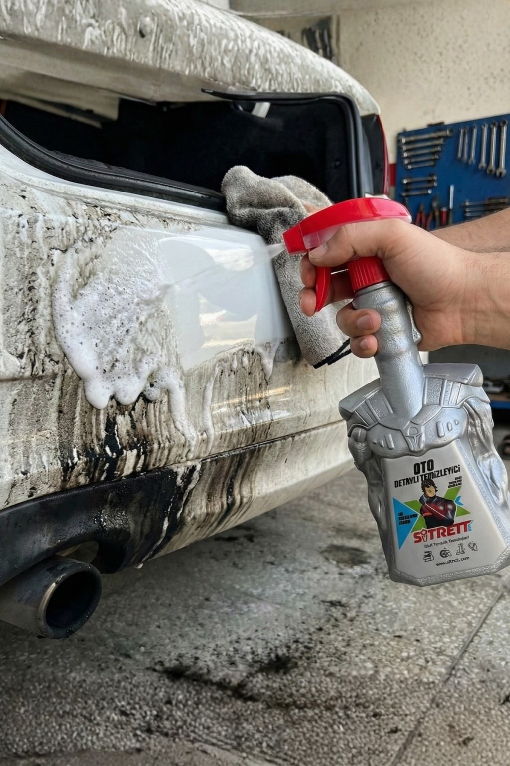 SİTRETT MX Süper Kahraman Oto Detaylı Temizleyici 700 Gr.