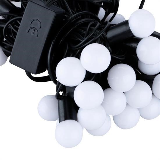 BUFFER® Dekoratif Minik Top 40 Ledli Dekoratif Dolama Led Işık (RGB)