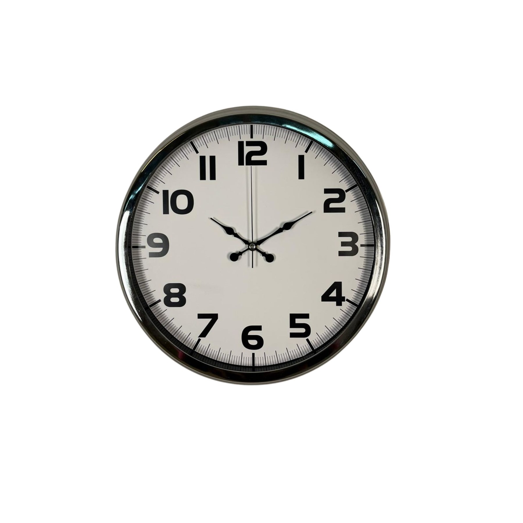 Krom Prime 40 Cm Metal Duvar Saati