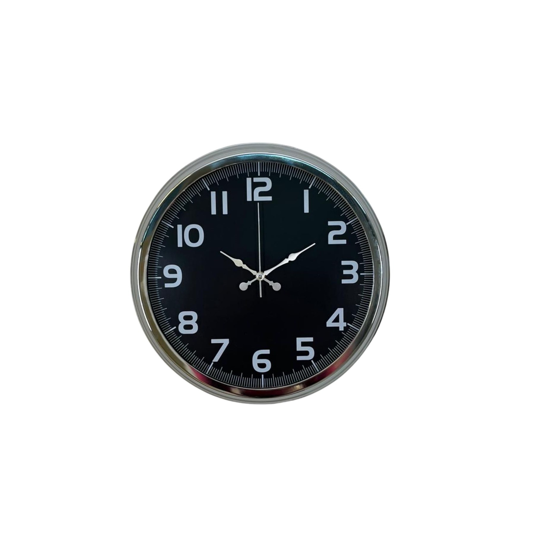Silver Shadow 40 Cm Metal Duvar Saati
