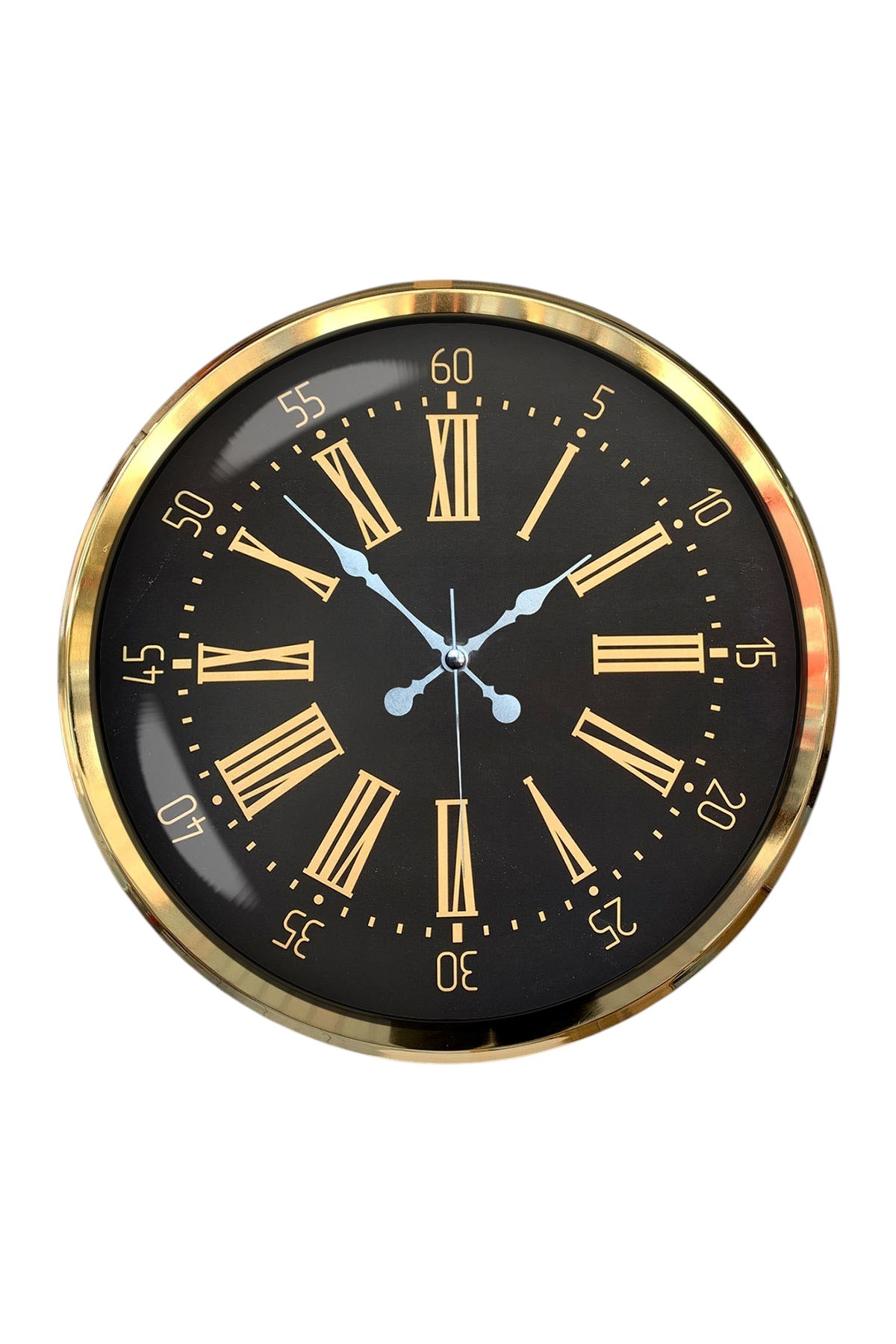 Prime Aurea Gold 52 Cm Metal Duvar Saati