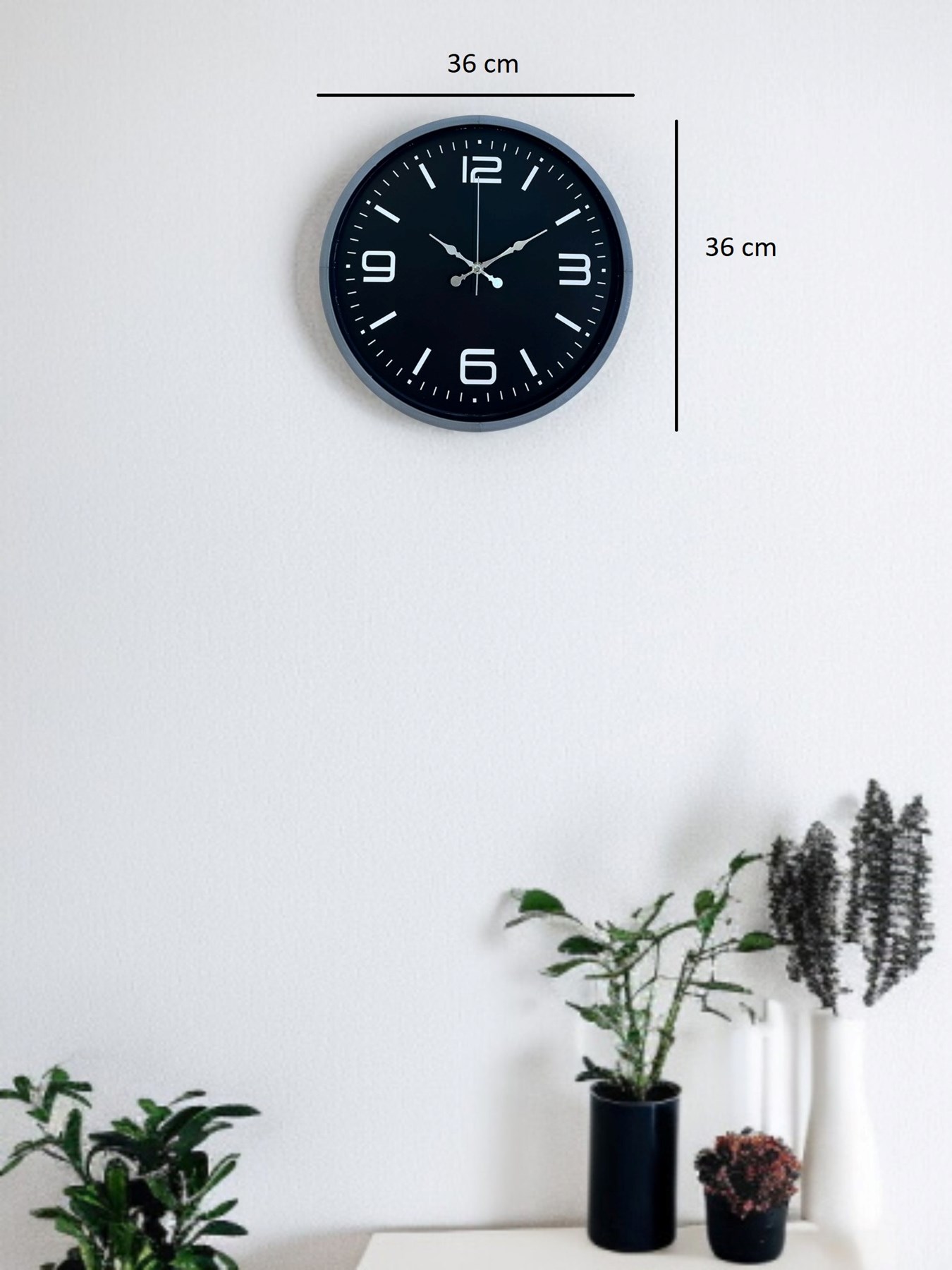 36 Cm Modern Dekoratif Duvar Saati