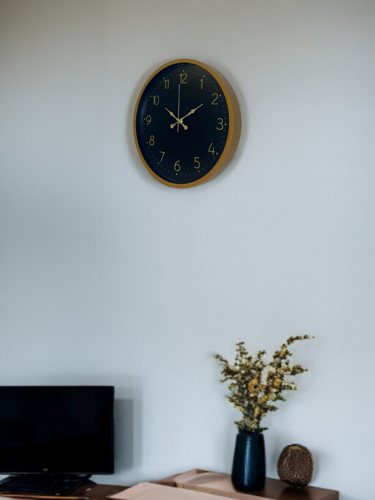 36 Cm Kahverengi Standart Duvar Saati