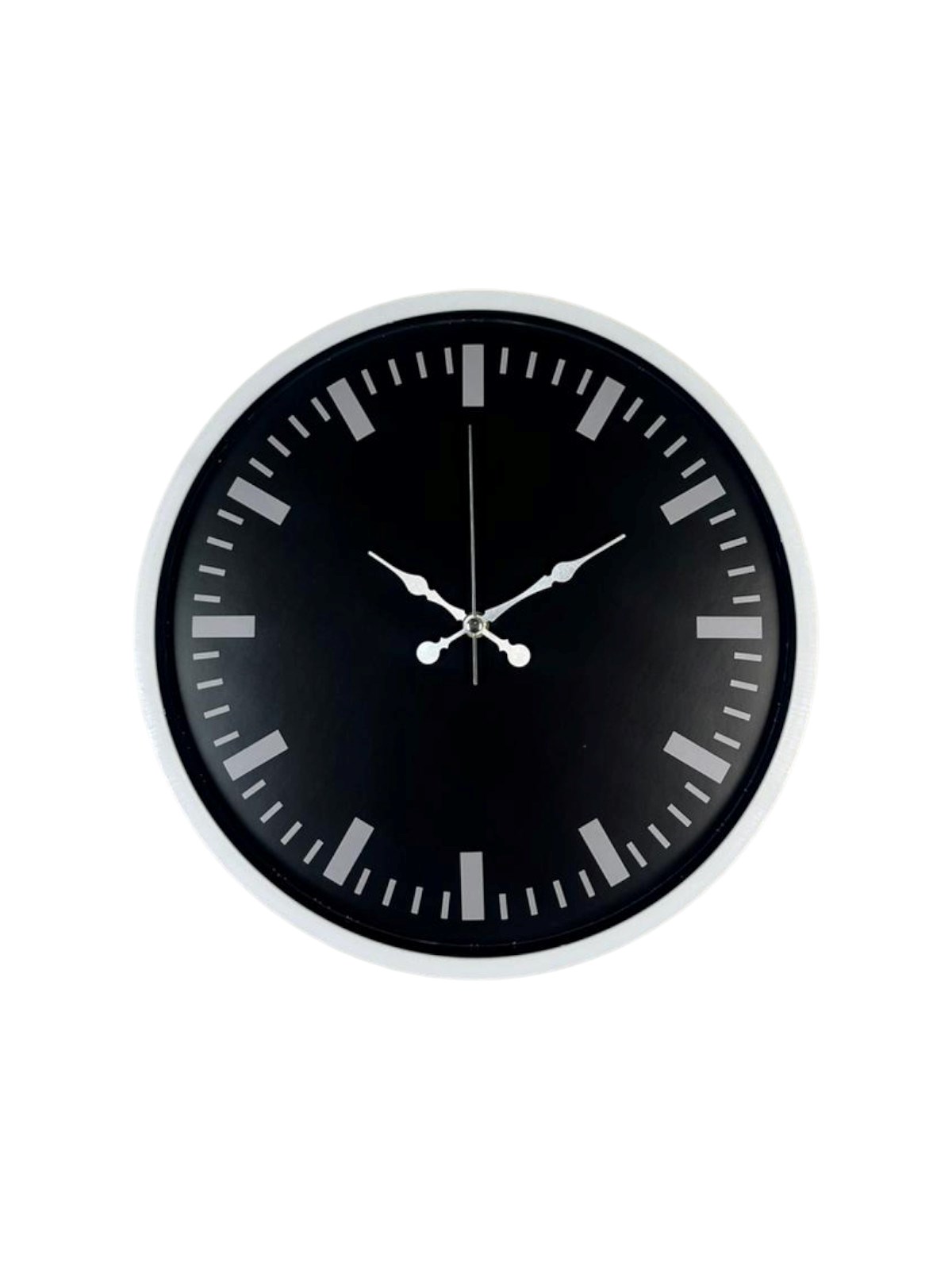 Beyaz 36 Cm Modern Duvar Saati