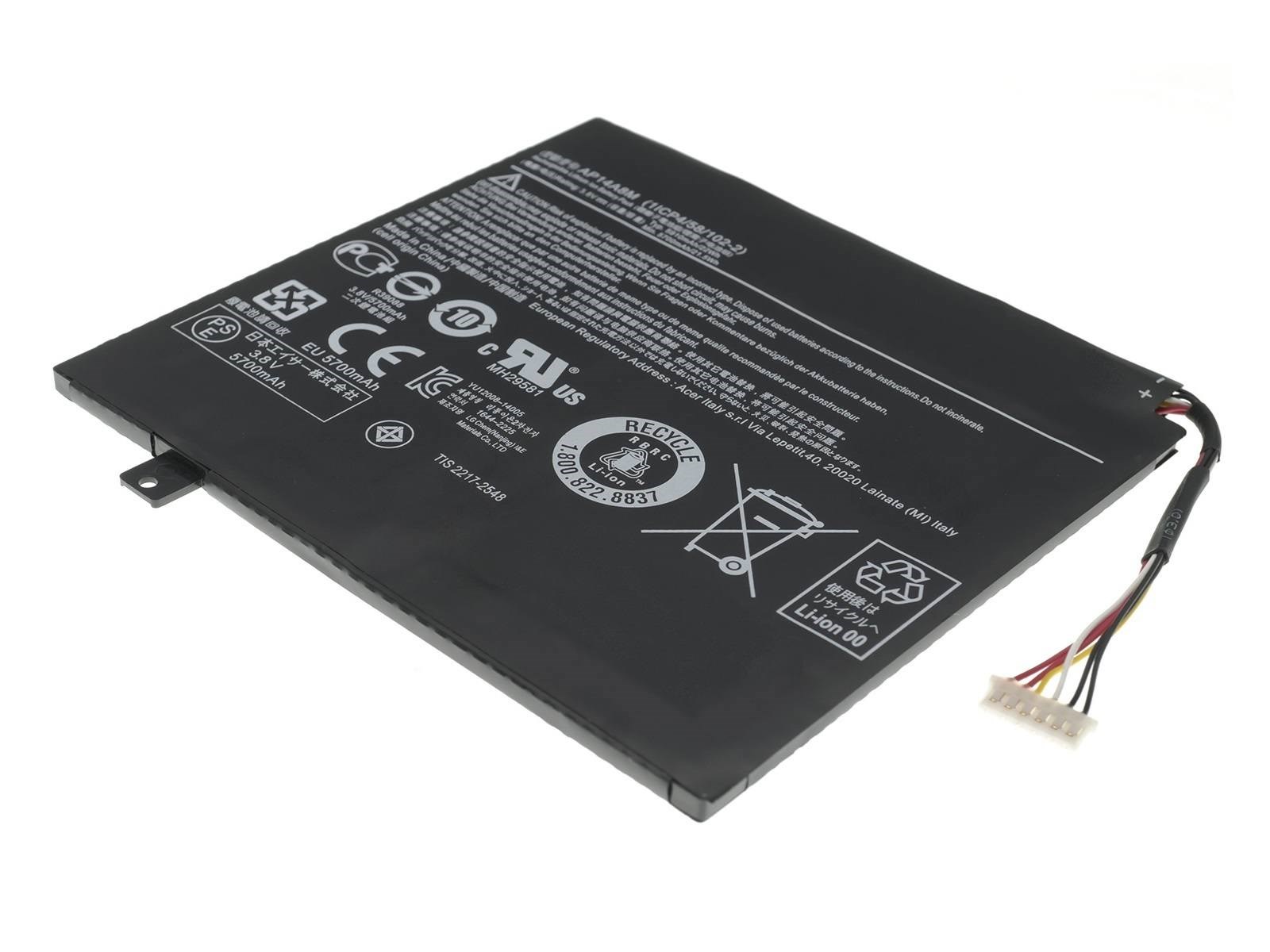 RETRO Acer Aspire SW5-012, AP14A8M Notebook Bataryası