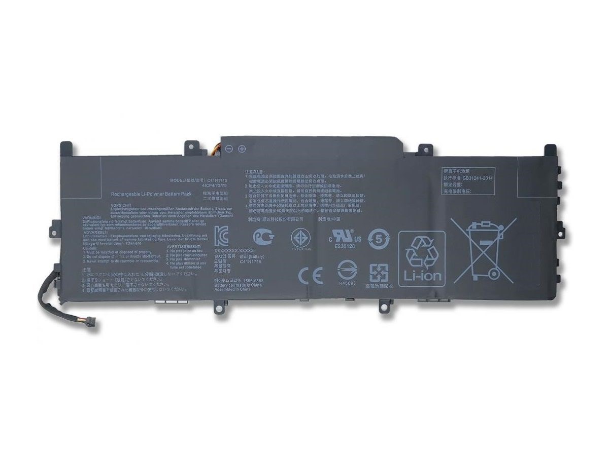 Sylar RETRO Asus UX331F, UX331U Notebook Bataryası - Ver.1 (C41N1715)