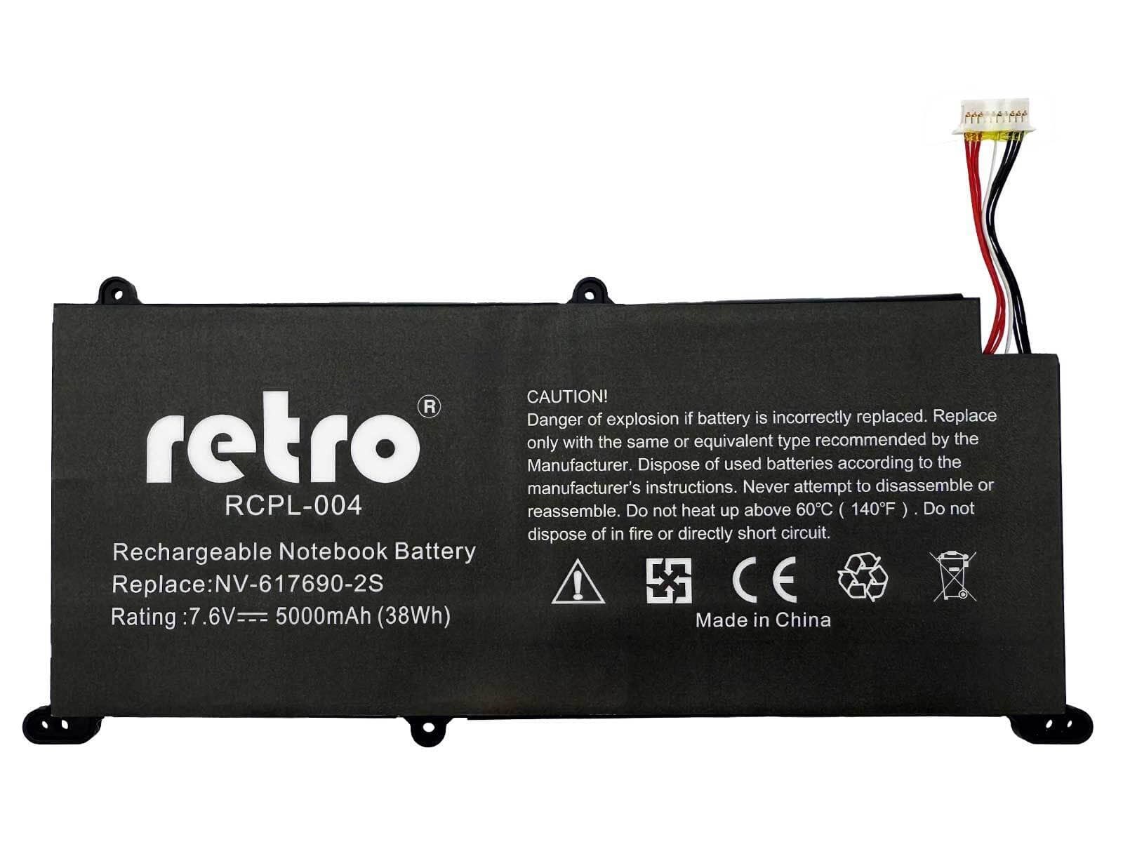 RETRO NV-617690-2S Notebook Bataryası