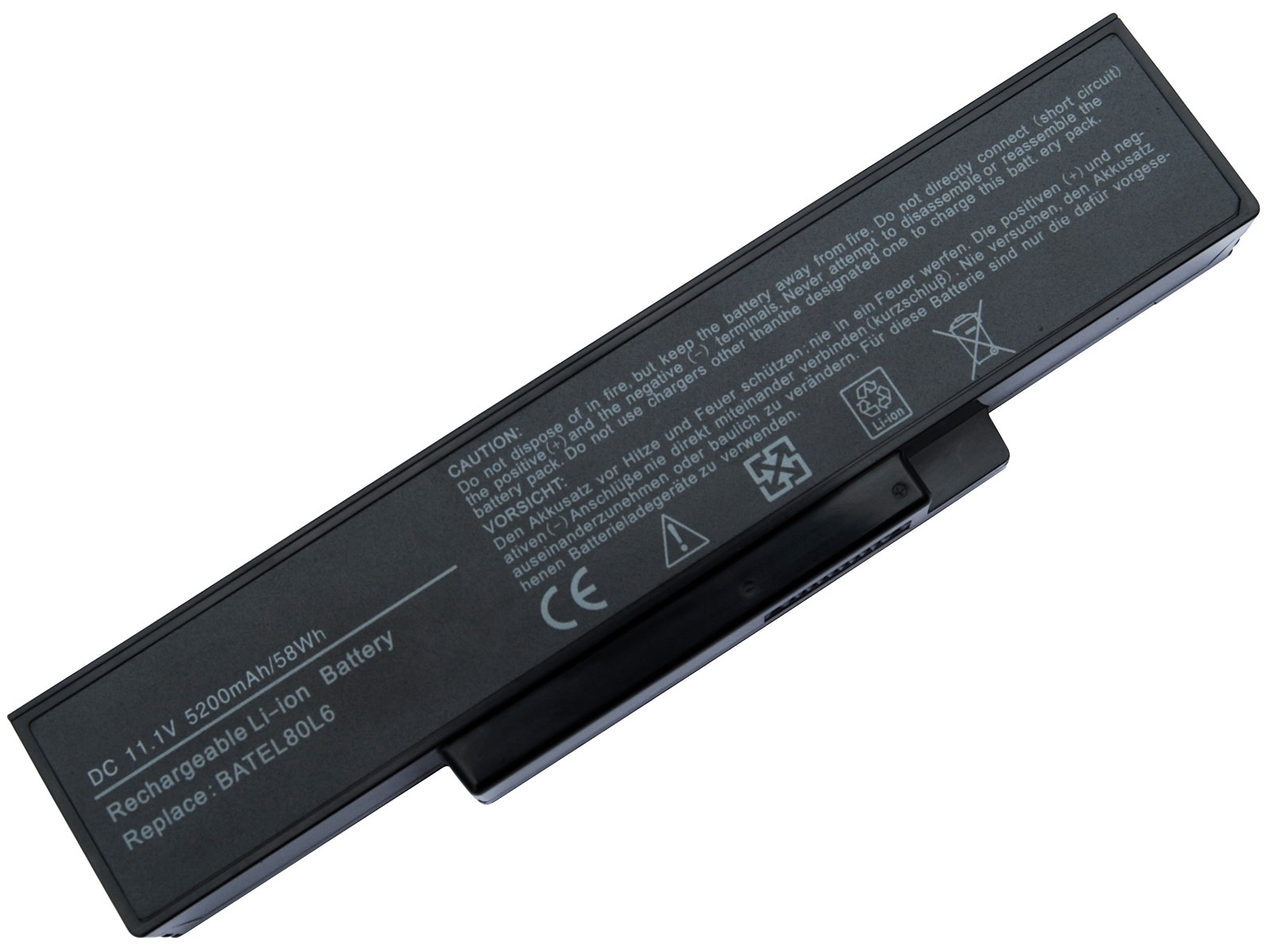 Sylar RETRO Dell Inspiron 1425, 1427, BATEL80L6 Notebook Bataryası