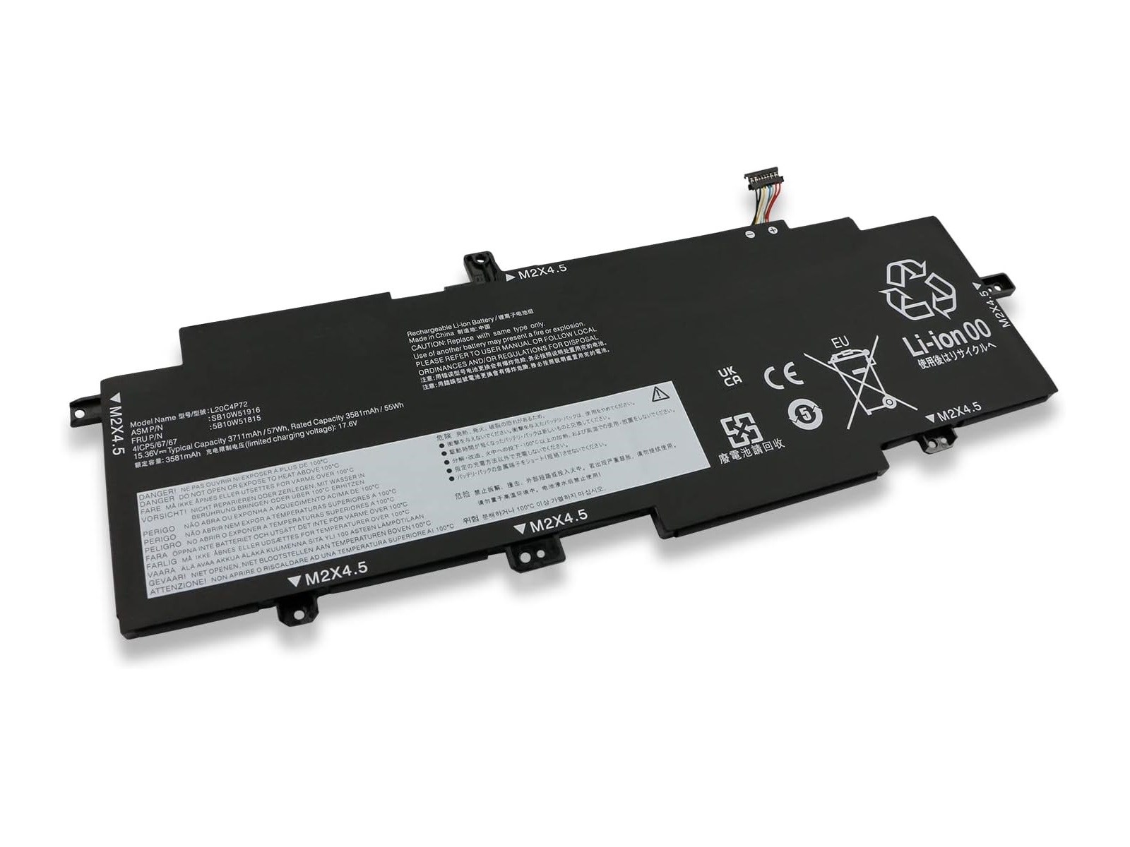 Sylar RETRO Lenovo ThinkPad T14s Gen2, L20C4P72 Notebook Bataryası