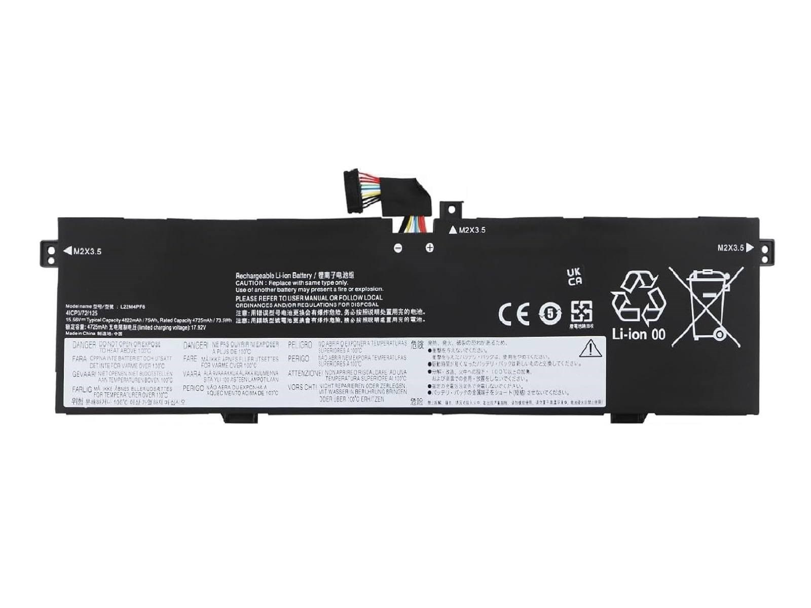 RETRO Lenovo Yoga Pro 9-14IRP8, L22M4PF6 Notebook Bataryası