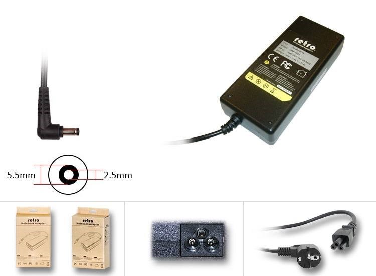 Sylar RETRO Dynabook 19V 3.95A 75W PA3715E-1AC3 Notebook Adaptör RNA-TS07