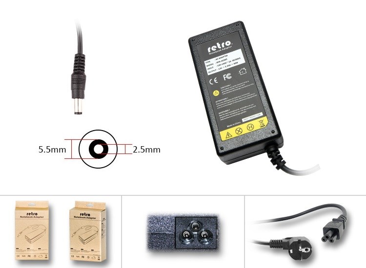 RETRO 12V 3.3A 40W Lcd Monitör Adaptörü