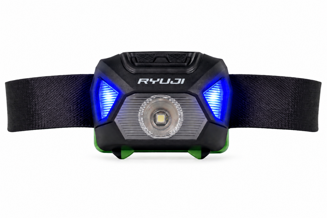 RYUJI 100 LUMEN BEYAZ+ UV KAFA FENERİ