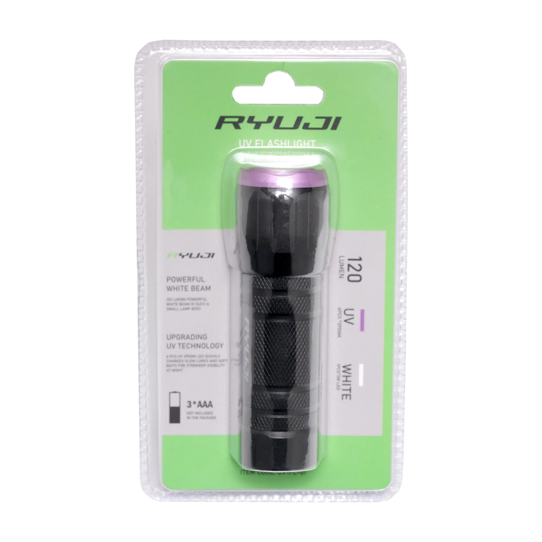 RYUJI 120 LUMEN BEYAZ+ UV EL FENERİ