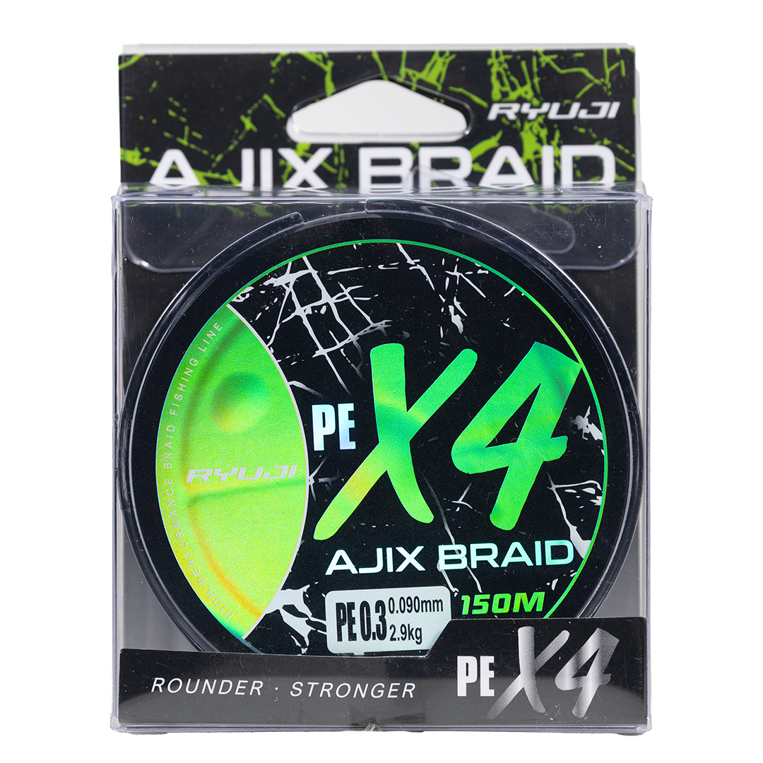 RYUJI AJIX BRAID 4X,150M, WHITE İP MİSİNA