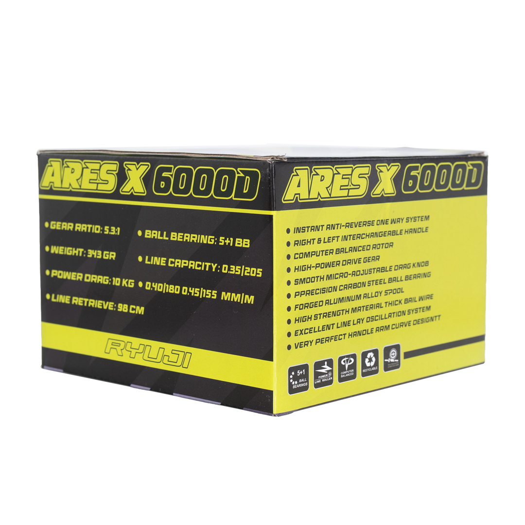 RYUJI ARES X 6000D 5+1BB  MAKARA