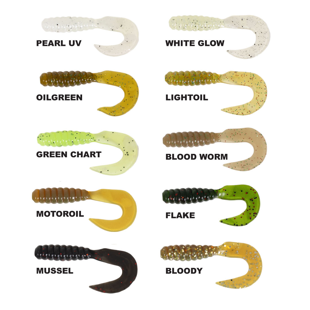 RYUJI SWIM WORM 5.5CM TPR KOKULU SİLİKON