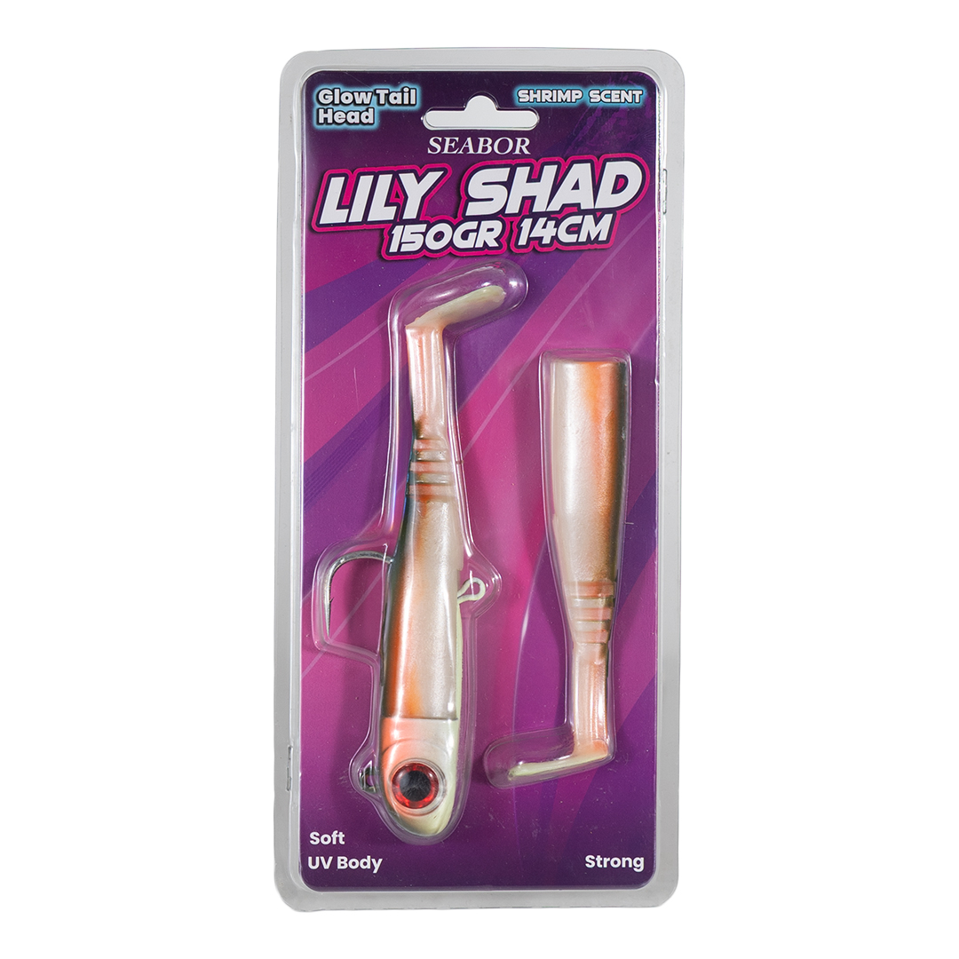 SEABOR LILY SHAD 150GR 2+1 SİLİKON YEM