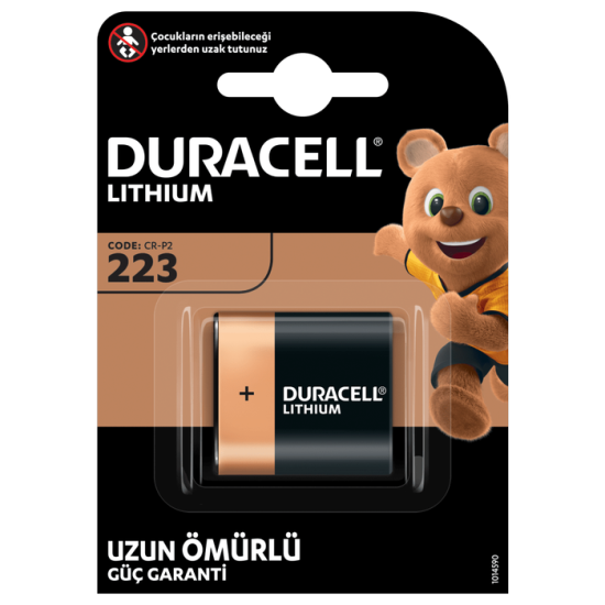 Duracell DL223A/CRP2 Pil 1’li
