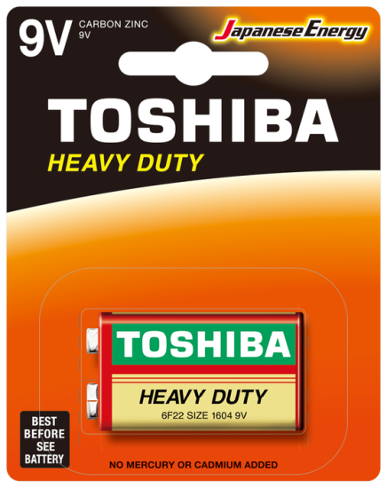 Toshiba 6F22KG 9V Blisterli 1’li
