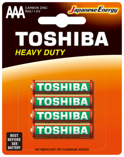 Toshiba R03UG Bls. 4’lü