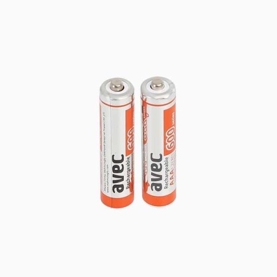 Avec 600 Mah İnce Pil 2’li