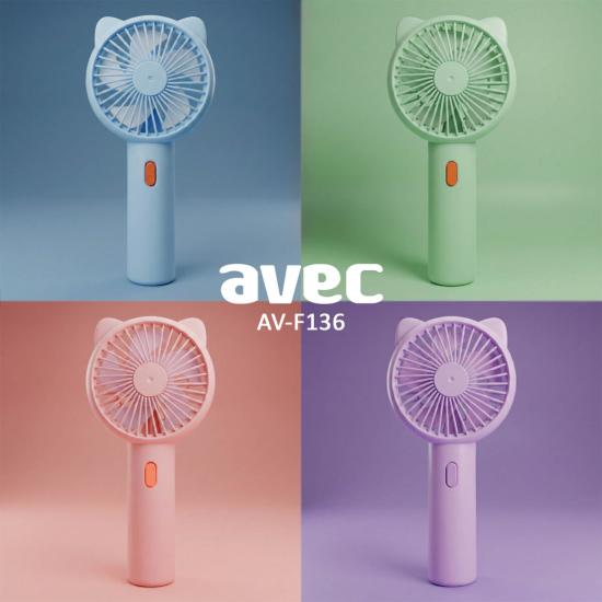 AVEC AV-F136 USB ŞARJLI MİNİ FAN