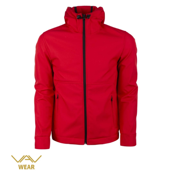 VAV Shell DT01 Softshell Mont Kırmızı S