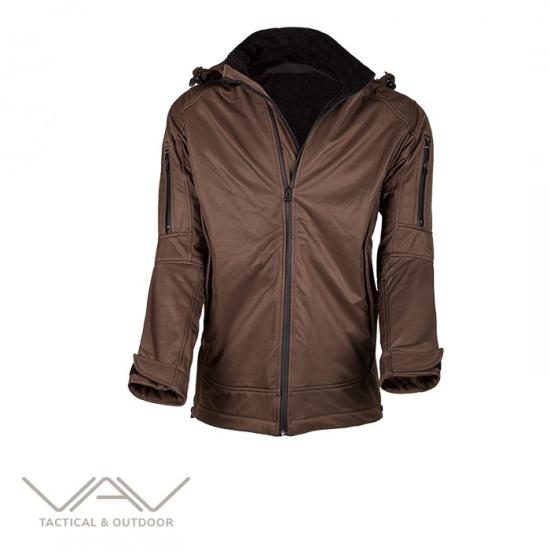 T. VAV Shell HT-01 Softshell Mont Kahverengi - XS