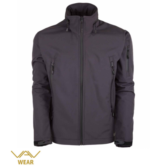 VAV Shell HT-04 Softshell Mont Koyu Antrasit XL