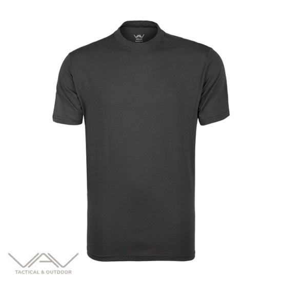 T. VAV Baseti-05 Kısa Kol Tişört Füme - M