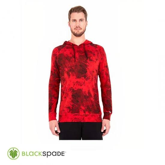 BLACKSPADE Termal Sweatshirt  2. Seviye Kırmızı - XXL