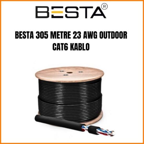 305 METRE 23 AWG OUTDOOR CAT6 KABLO