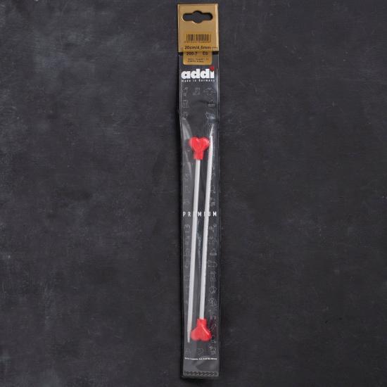 Addi Kalpli 4,5mm 20cm Klasik Alüminyum Örgü Şişi