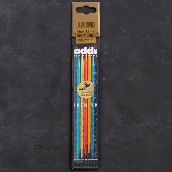 Addi Colibri 5mm 15cm Renkli Çorap Şişi - 204-7
