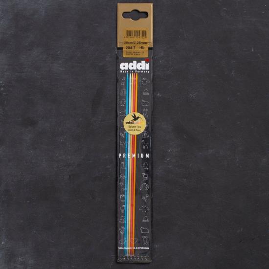 Addi Colibri 2,25mm 20cm Renkli Çorap Şişi - 204-7