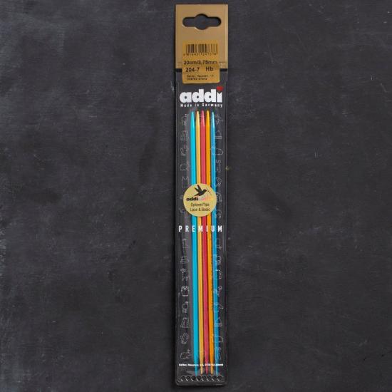 Addi Colibri 3,75mm 20cm Renkli Çorap Şişi - 204-7