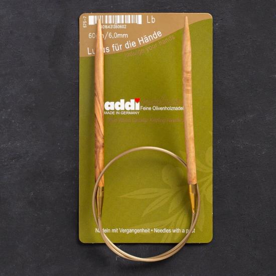 Addi Olive Wood 6 mm 60 cm Zeytin Ağacı Misinalı Ö