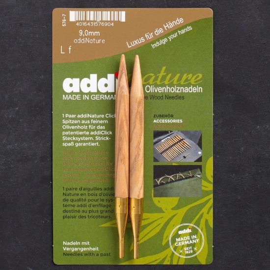 Addi Nature Olive Wood Click 9mm 13cm Misinalı Şiş