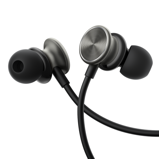 JOYROOM JR-EW03 IN-EAR METAL WIRED EARBUDS-DARK GRAY