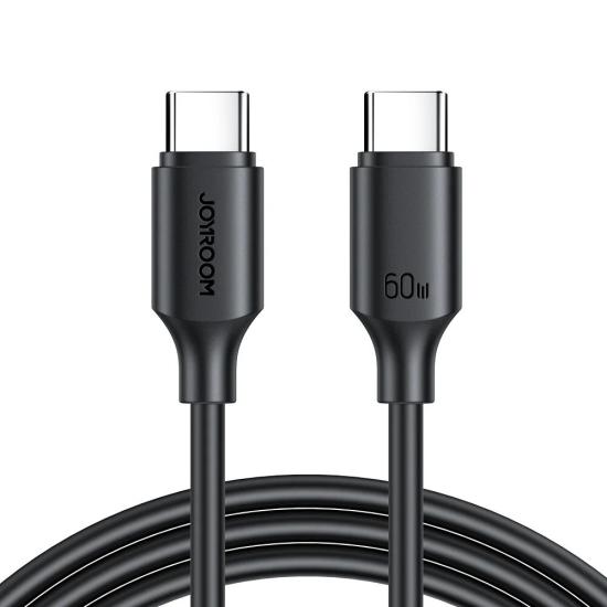 JOYROOM S-CC060A9 60W TYPE C-TYPE C 0.25M-BLACK