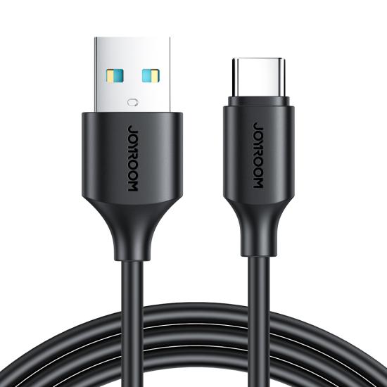JOYROOM S-UC027A9 3A USB A-TYPE C 1M-BLACK