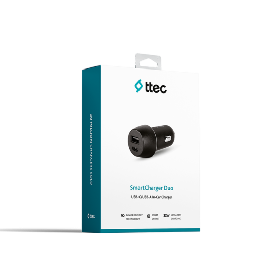 TTEC 2CKS24S 32W DUO HIZLI ARAÇ ŞARJ CİHAZI