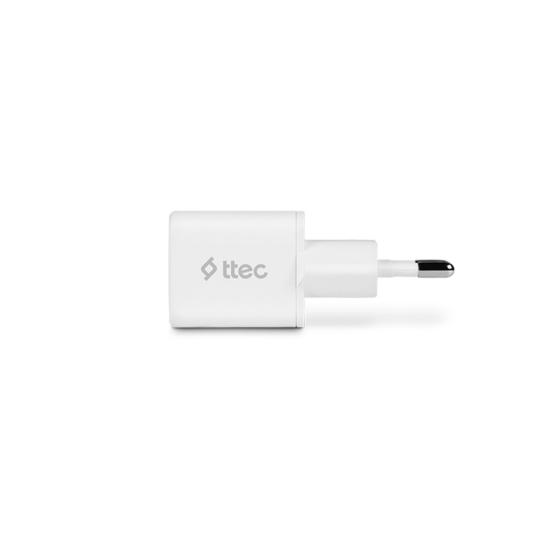 TTEC 2SCP01CB 20W PD HIZLI ŞARJ CİHAZI + TYPE C - TYPE C KABLO