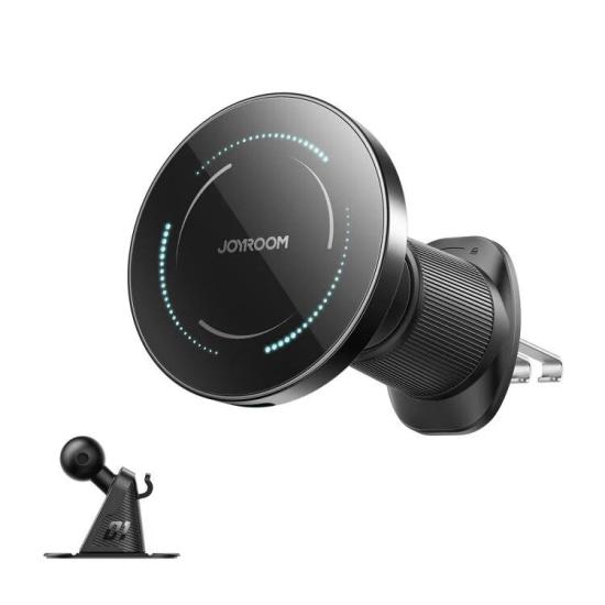 JOYROOM JR-ZS502 MAGNETIC WIRELESS CAR CHARGE HLD.