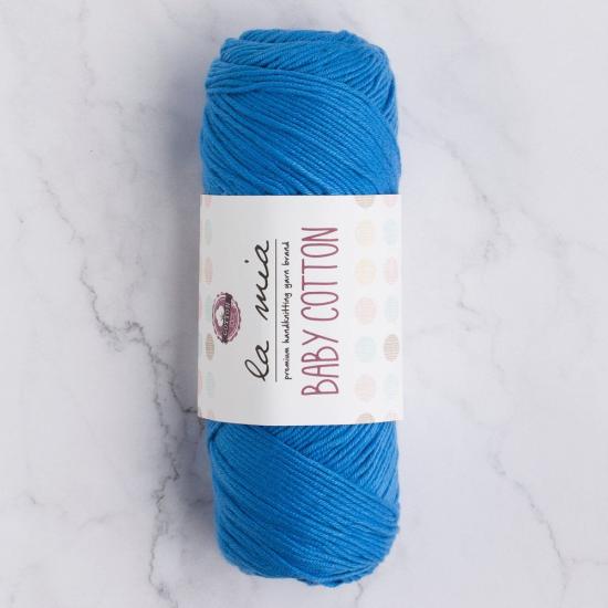 La Mia Baby Cotton Koyu Mavi El Örgü İpi - L034 - 33635