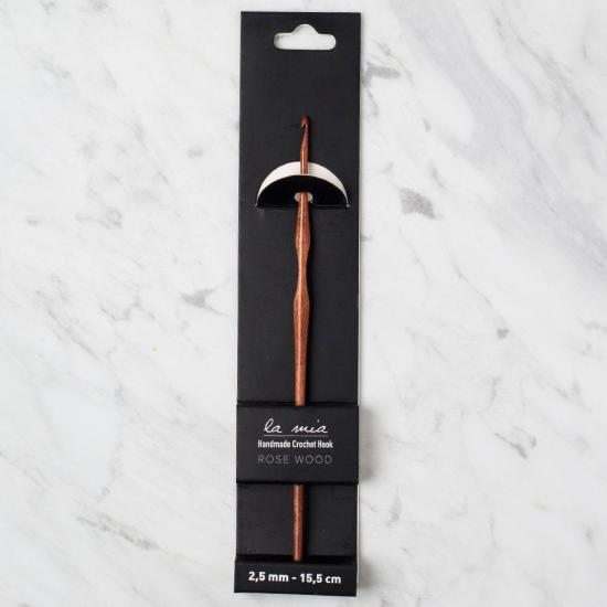 La Mia Rosewood 2.5 mm 15.5 cm Ahşap Yün Tığ