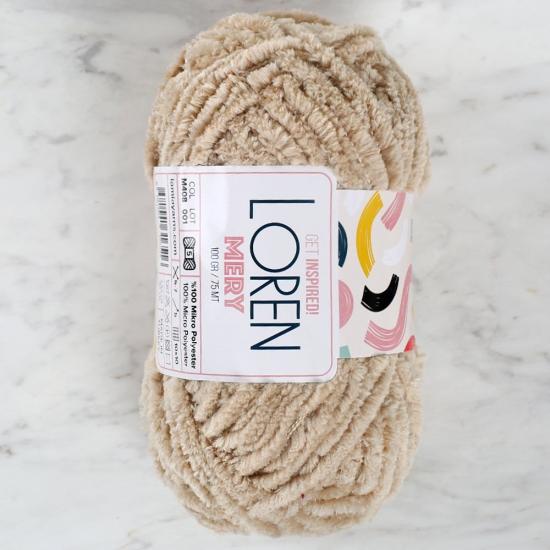 Loren Mery Bej El Örgü İpi - M408 - 34315