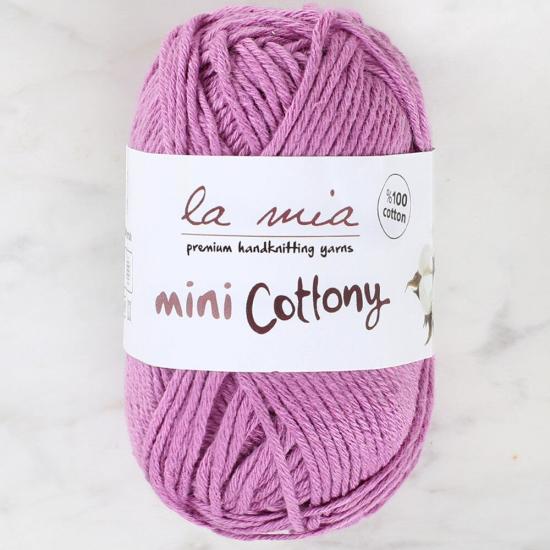 La Mia Mini Cottony 25 gr Mor Bebek El Örgü İpi -