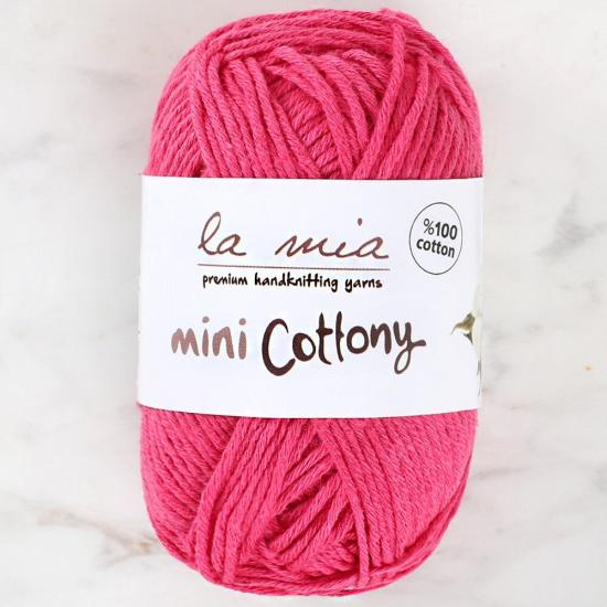 La Mia Mini Cottony 25 gr Fuşya Bebek El Örgü İpi
